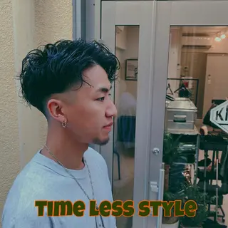 メンズ Back  bone barberのヘアスタイル