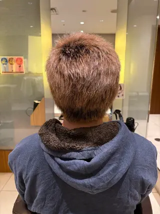 ショート メンズ 森田 玲央のヘアスタイル