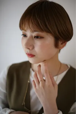 ショート ショート🌼パーマ 本間正子のヘアスタイル