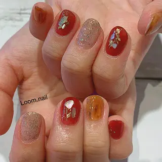 ネイル Loom所属・hrd manamiのネイルデザイン