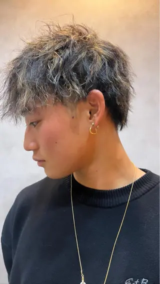 メンズ nico🏁 rihoのヘアスタイル