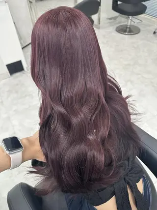 カラー 暗髪透明感ヘア🩶 銀座TUNEのヘアスタイル