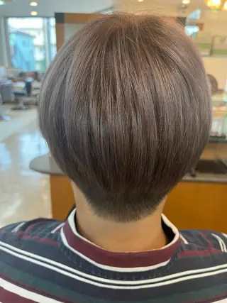 カラー メンズ 熊谷 はつなのヘアスタイル