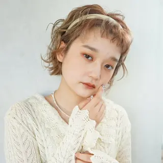 ショート パーマ 🫧 nanaco🫧のヘアスタイル