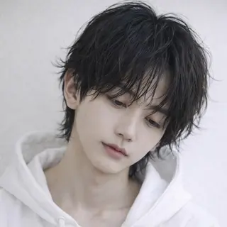 メンズ 表参道フェザーパーマ ニュアンスパーマのヘアスタイル