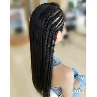 ロング ヘアアレンジ fun./ヘアセット /エクステ/着付のその他イメージ