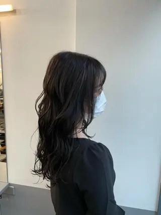 ロング カラー イトウ アキノリのヘアスタイル