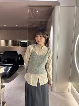 ミディアム nanoha ‪ ꪔ̤のヘアスタイル