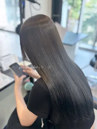 カラー 透明感カラー୨୧ 松山理桜🩰˖ ࣪⊹のヘアスタイル