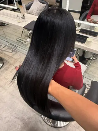 ロング カラー みっちー/ブリーチカ ラー/似合わせカラーのヘアスタイル