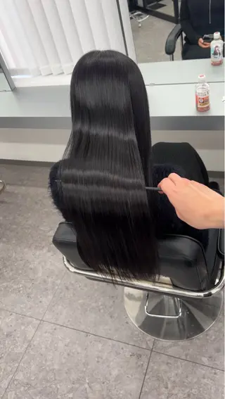 ロング 髪質改善ストレート Kantaのヘアスタイル