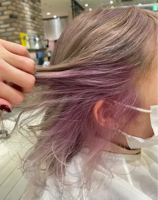 ミディアム カラー ☁Neolive .Ayana✂️のヘアスタイル