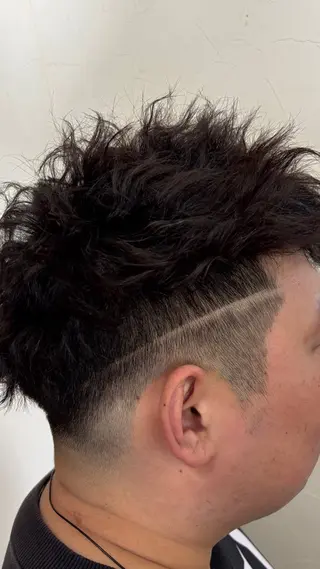 ショート パーマ メンズ サロンド・かわの所属・岡野 咲絢【Saaya.】のヘアスタイル