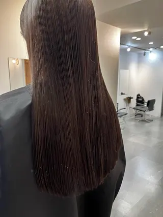 ロング カラー conne&riri所属・MAYU 💚森下のヘアスタイル