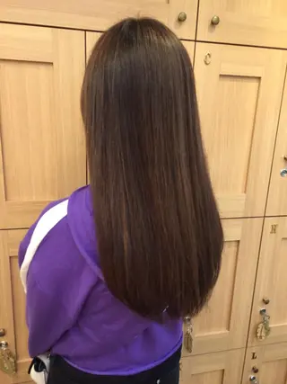 ロング カラー パーマ カラー特化サロン大阪 ルービック江坂/新城のヘアスタイル
