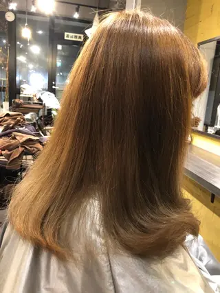 ロング MENAトリートメント専門店bySafaria所属・ISHIMORI  のヘアスタイル