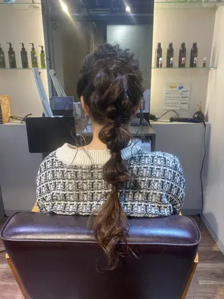 ロング ヘアアレンジ stream1st所属・ツヤカラー 🕊️sayakaのヘアスタイル