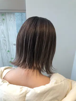 カラー 東梅田エリアカラー ヘアセットNo. 1のヘアスタイル