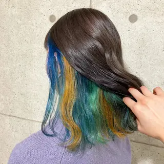 ミディアム カラー 🌷お洒落推しカラー moe🐰🌷のヘアスタイル