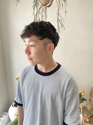 メンズ 🪻花屋併設🪻秀島 有紀のヘアスタイル