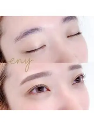 アイブロウ eny🫧 MIYUのマツエク・マツパデザイン