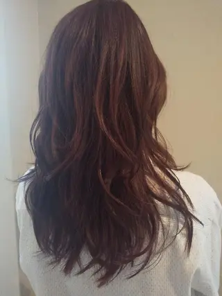 セミロング カラー Hair make Abdiel 所属・abdiel  hiroのマツエク・マツパデザイン