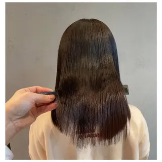 セミロング メンズ レイヤー・波巻き RYOSUKEのヘアスタイル