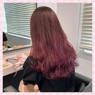 ロング カラー 💗ガーリーヘア🎀 saki💗のヘアスタイル