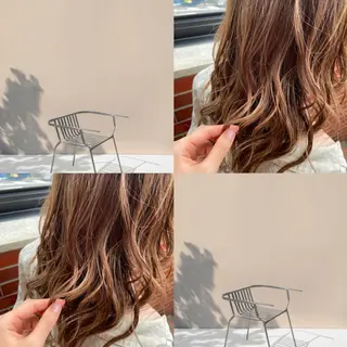 セミロング カラー 全店売上No.1🏆 ✨深江裕稀のヘアスタイル