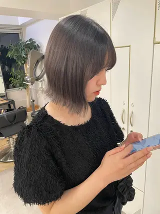 ショート 🤍ショートボブ 🤍NANAMI🤍のヘアスタイル