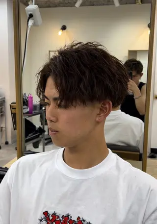 ショート カラー メンズ DIECE  SHIBUYA所属・小野寺 彗人のヘアスタイル