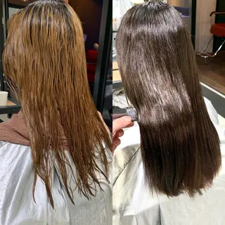 セミロング カラー 岡崎勇人/レイヤー/ 韓国/ケラチンTRのヘアスタイル