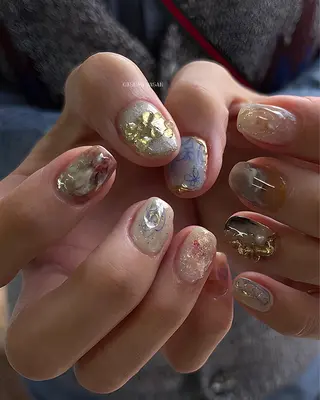 ネイル otsumeyasan所属・わたなべ ちかのネイルデザイン