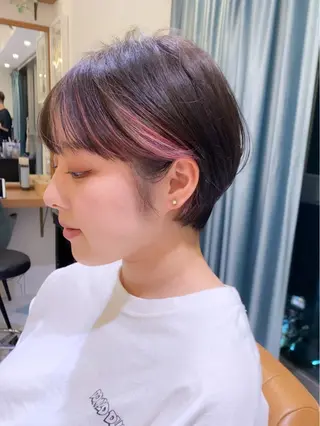 ショート 紺野紘三 /韓国/ショートのヘアスタイル