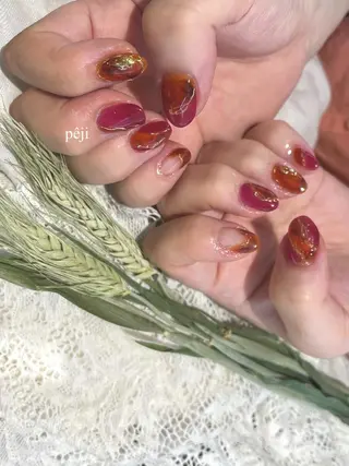 ミディアム m kaori𓃟のネイルデザイン