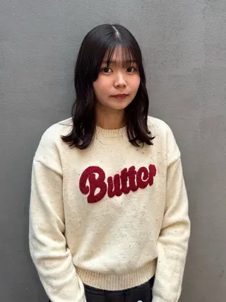 ミディアム ROMEO京橋 タナカユアンのヘアスタイル