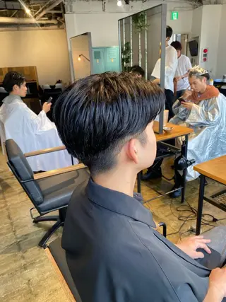 ショート パーマ メンズ BELO/ yuzuのヘアスタイル