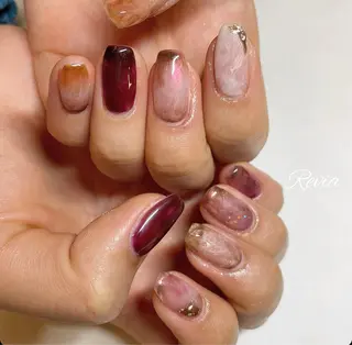 ネイル revia所属・ERI Nailistのネイルデザイン