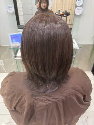 カラー EARTH/A 山根　彩夏のヘアスタイル