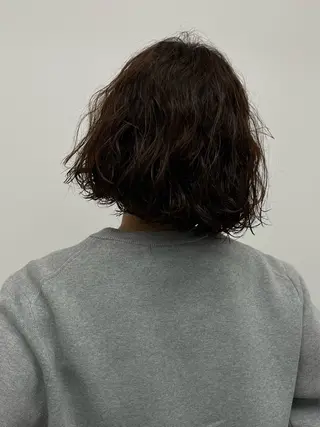 ショート パーマ yuan tanakaのヘアスタイル