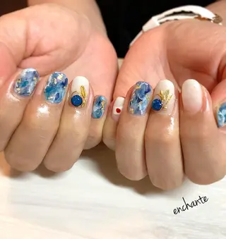 ネイル アンシャンテ所属・enchante 自由が丘のネイルデザイン