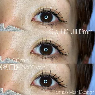 マツエク・マツパ nico所属・nico:) 金井 紗楽のマツエク・マツパデザイン