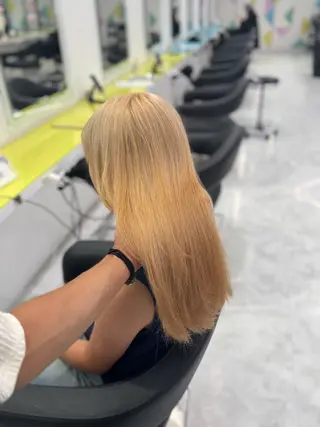 ロング カラー 大人っぽベージュ🤍 当日予約◎ヒロトのヘアスタイル