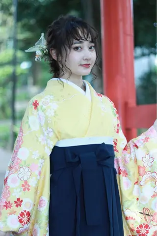 セミロング ヘアアレンジ 加藤 綾華のヘアスタイル