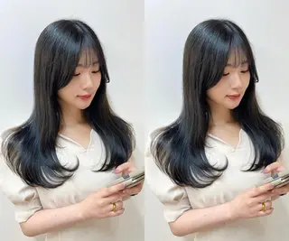 ロング CARE神戸店所属・SAKI /カラー/神戸/三宮のヘアスタイル