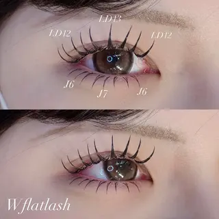 マツエク・マツパ M.O.D shibuya 道玄坂店所属・fuka 🤍のマツエク・マツパデザイン