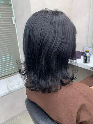 ミディアム 【美容室が苦手な方 専問美容室】MIHOのヘアスタイル
