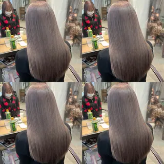 ロング カラー 💜ハイトーン💛 マジカルかいちゃんのヘアスタイル