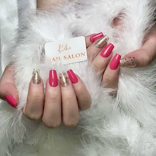 ネイル 💕鈴木ユリ パラジェル/オフ無料のネイルデザイン