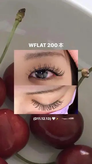 マツエク・マツパ As nail sakuraのマツエク・マツパデザイン